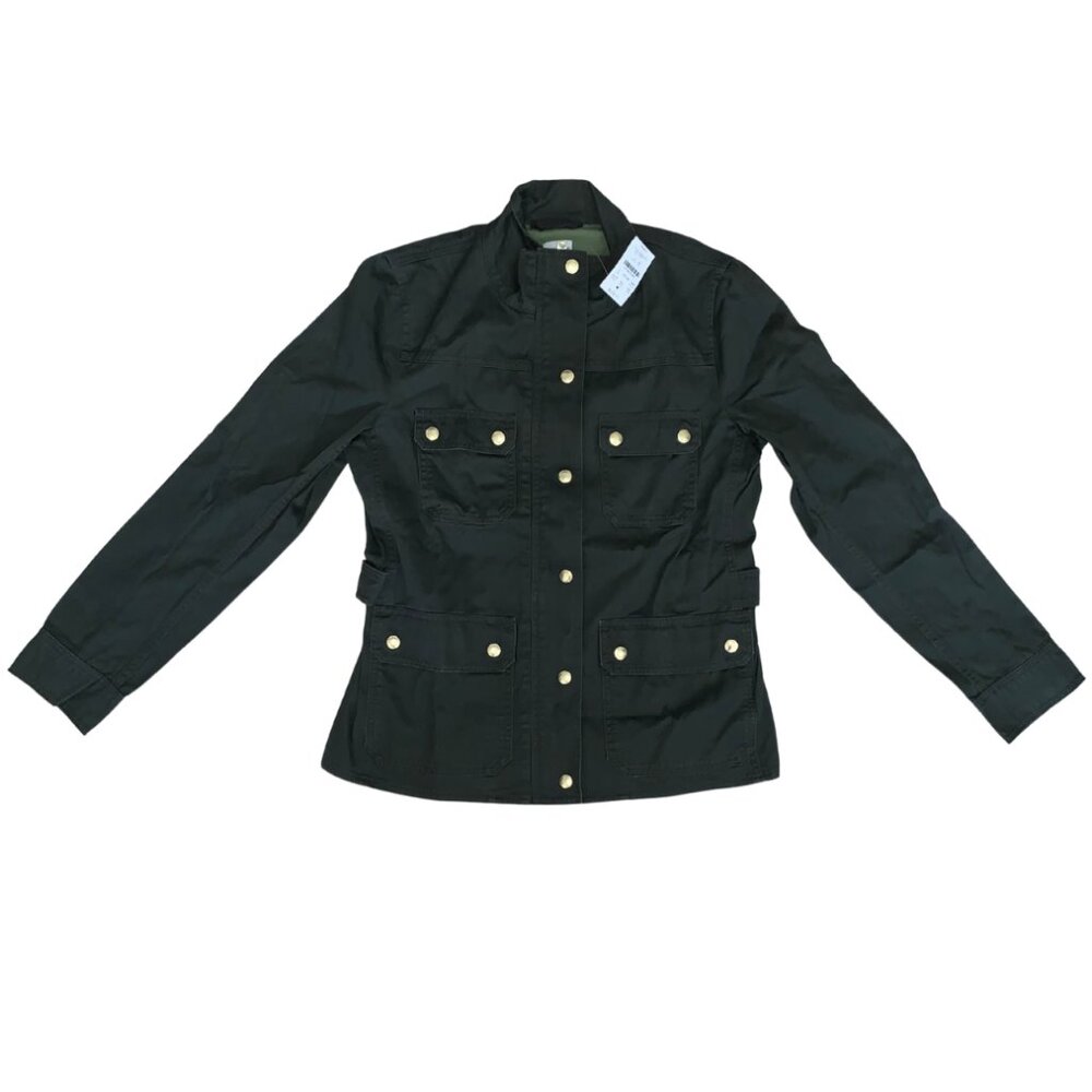 J Crew Downtown Field Jacket in Army Green Size Small New w/ Tag